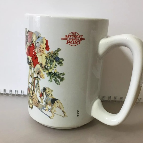Saturday evening Post Sherwood Santa Christmas Mug - Picture 2 of 7